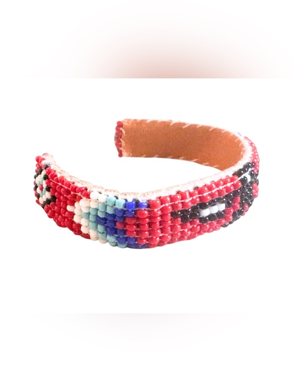 Vintage Native Seed Bead Bracelet (2 ). - Picture 4 of 6